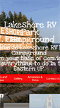 Mobile Screenshot of lakeshoreparkcampground.com